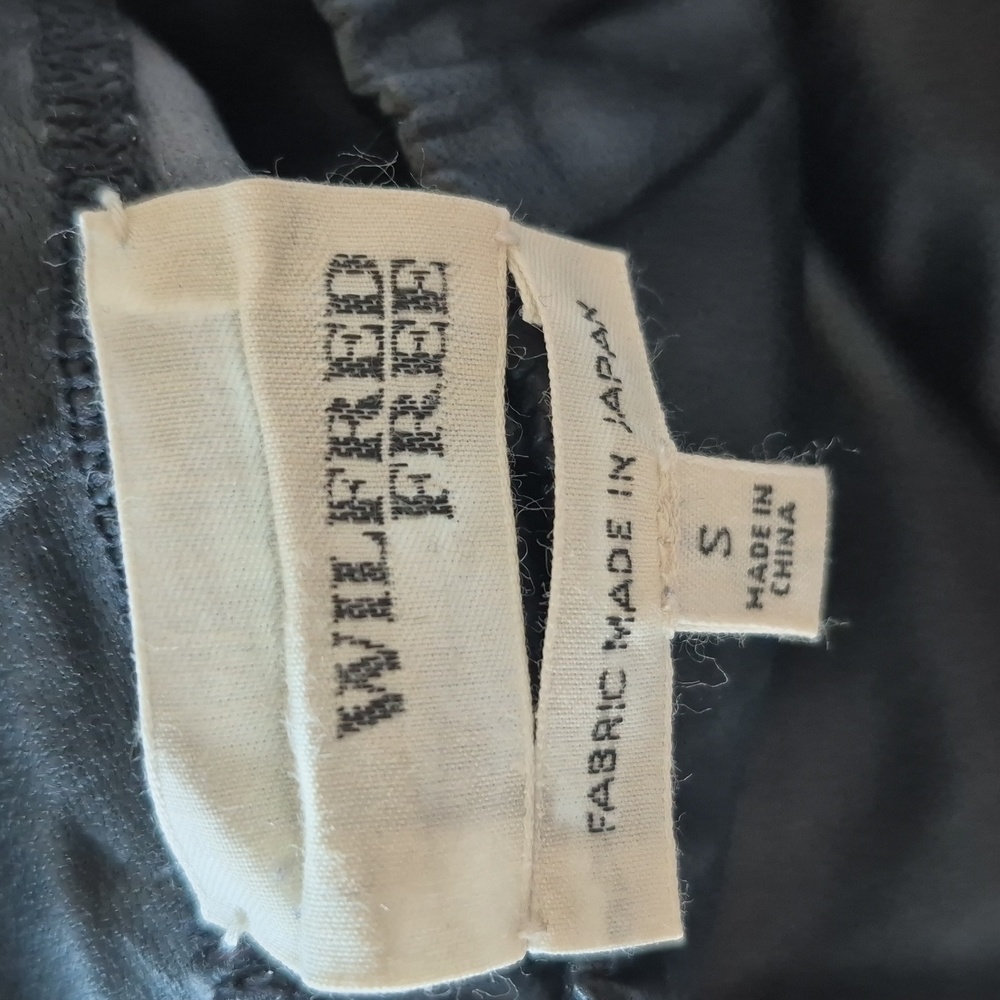 Wilfred Free By Aritzia Daria Black Vegan Leather Leggings Size Small - Picture 4 of 7